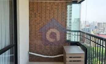 Imagem: Apartamento tipo studio mobiliado, varanda