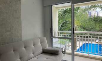 Imagem 5: Apartamento com 1 dormitório para alugar, 33 m² por R$ 2.870,08/mês - Panamby - São Paulo