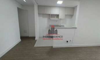 Imagem 5: Apartamento com 1 dormitório para alugar, 51 m² por R$ 3.892,00/mês - Jardim Aquarius - Sã