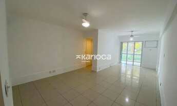 Imagem 2: Apartamento com 2 dormitórios para alugar, 99 m² por R$ 5.664/mês - Barra da Tijuca - Rio