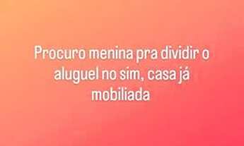 Imagem: Procuro menina(o) que queira dividir aluguel