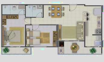 Imagem 7: APARTAMENTO COM 93.28 m² - GUILHERMINA - PRAIA GRANDE SP