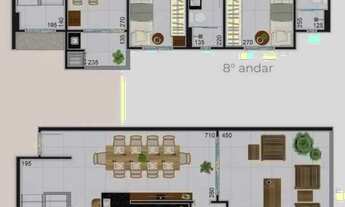 Imagem 7: APARTAMENTO no COSTA E SILVA com 3 quartos para VENDA, 161 m²