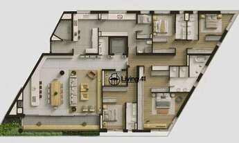 Imagem 4: Apartamento com 4 dormitórios à venda, 344 m² por R$ 8.488.000 - Batel