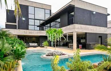 Imagem 2: Casa com 4 dormitórios à venda, 455 m² por R$ 3.100.000,00 - Condomínio Fazenda Alta Vista