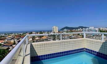 Imagem 2: Cobertura 3 dormitórios sendo 1 suíte, 86 m² - venda por R$ 650.000 - Jardim Rio Praia - B