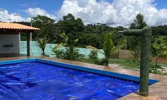 Imagem 5: Chácara com casa tendo 3 suítes e lazer a venda no município de Nerópolis a poucos km da c