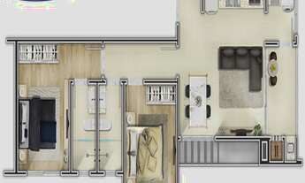 Imagem 6: JGOEDERT IMÓVEIS OFERECE APARTAMENTO A VENDA EM ITAJAÍ/SC