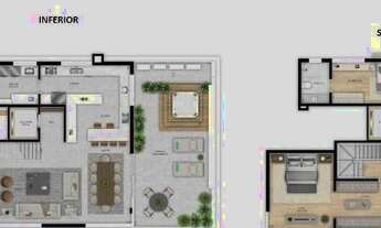 Imagem 3: Cobertura com 4 dormitórios à venda, 331 m² por R$ 5.933.538,85 - Bigorrilho - Curitiba/PR
