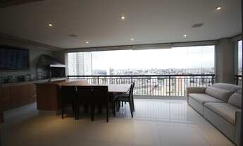 Imagem 6: Apartamento mobiliado no Tatuapé 192 m² com 3 suítes, sala de tv, sala de jantar, sacada g