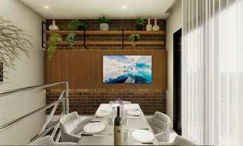 Imagem 6: Sobrados duplex à venda no Xaxim com 03 quartos sendo 1 suíte