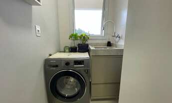 Imagem 5: Apartamento Semi- Mobiliado 2 Dormitórios Com Suíte Andar Alto Vista Livre Pedra Branca P