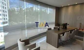 Imagem 4: Apartamento mobiliado com área total de 160m², varanda, linda vista panorâmica, ótimo acab