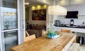 Imagem 2: Apartamento com 1 dormitório para alugar, 60 m² por R$ 4.500,00/mês - Anália Franco - São