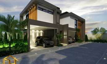 Imagem: Casa em construção em condomínio fechado