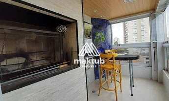 Imagem 2: Apartamento com 3 dormitórios à venda, 130 m² por R$ 800.000,00 - Jardim Bela Vista - Sant