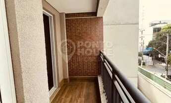 Imagem 6: Apartamento para loação no Campo Belo com 1 dormitório, sacada e 1 vaga