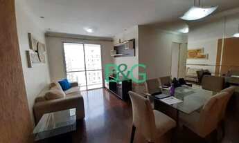 Imagem 2: Apartamento com 2 dormitórios para alugar, 54 m² por R$ 2.476,36/mês - Belém - São Paulo/S