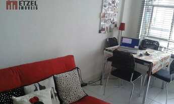 Imagem 2: Apartamento com 1 dormitório para alugar, 37 m² por R$ 1.596,00/mês - República - São Paul