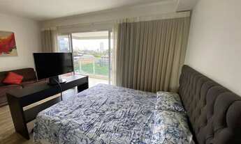 Imagem 4: Flat moderno com 49m² mobiliado entre Cidade Monções e Brooklin com vista maravilhosa., im