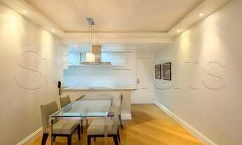 Imagem 3: Flat disponível para locação no Diogo Home contendo 78m², 2 dormitórios e 2 vagas de garag