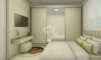 Imagem 6: Apartamento de 02 dormitório com sacada e churrasqueira na planta à venda em Camobi Santa