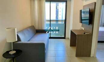 Imagem 4: Flat para locação próximo ao colégio Santa Maria e Boa Viagem, mobiliado e decorado, com s