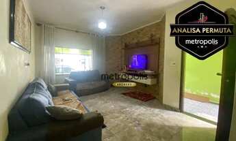 Imagem 2: Sobrado com 3 dormitórios à venda, 196 m² por R$ 740.000,00 - Parque Jaçatuba - Santo Andr