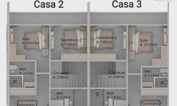 Imagem 3: Casa para venda com 100 metros quadrados com 2 quartos em Itajubá - Barra Velha - SC