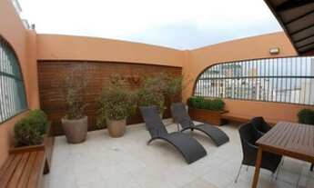 Imagem 4: Cobertura duplex com área externa reformada R Oscar Freire duas vagas