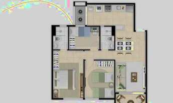 Imagem 6: Aquarela Condomínio Clube