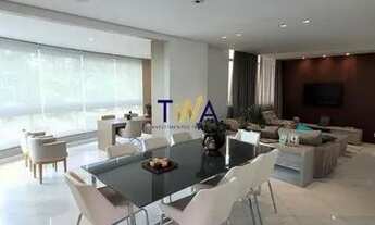 Imagem 6: Apartamento mobiliado com área total de 160m², varanda, linda vista panorâmica, ótimo acab