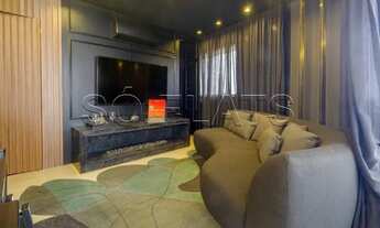 Imagem 6: Flat na Vila Olímpia Pininfarina disponível para locação com 48m², 1 quarto e 2 vagas de g