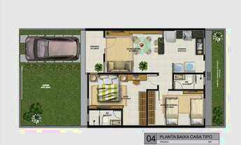 Imagem: Casa de condomínio para venda tem 63 metros