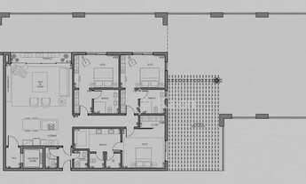 Imagem 3: Apartamento com 3 suítes e vista para a piscina de ondas à venda no Boa Vista Village