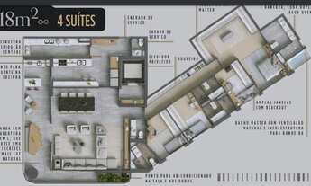 Imagem 7: Apartamentos em Alphaville Ultimas unidades 110, 142, 218m² INFINITY, apartamento 142m