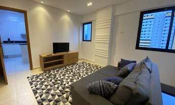 Imagem 3: Apartamento para venda com 2 suítes e varanda com 2 vagas na Pompéia - Santos