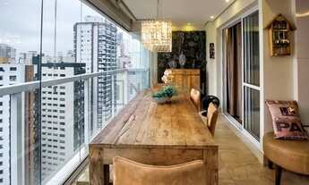 Imagem 3: Apartamento com 1 dormitório para alugar, 60 m² por R$ 4.500,00/mês - Anália Franco - São