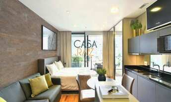 Imagem: STUDIO MOBILIADO E DECORADO NA FARIA LIMA