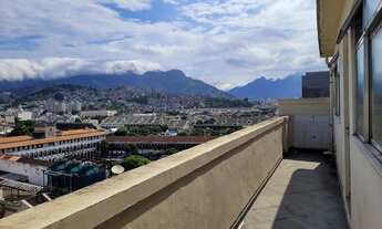 Imagem 3: Cobertura em prédio misto para aluguel com mais de 100 m2 com recepção, 2 salões, 1 quarto