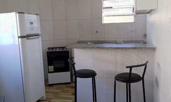 Imagem: Obrigado pela visita, a kitnet mobiliada