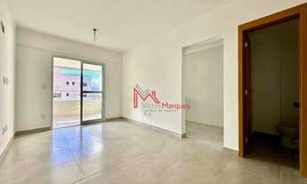 Imagem 2: Apartamento com 1 dormitório à venda, 55 m² por R$ 330.000,00 - Vila Guilhermina - Praia G