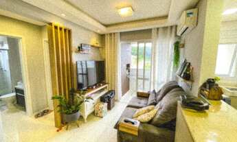 Imagem 4: Apartamento Semi- Mobiliado 2 Dormitórios Com Suíte Andar Alto Vista Livre Pedra Branca P