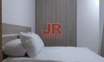 Imagem 4: Apartamento mobiliado quarto e sala área de lazer completa. Braga Cabo Frio/RJ