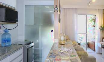 Imagem 6: Apartamento Granja Viana varanda gourmet 2 dormitórios com suite, 2 vagas de garagem, edif