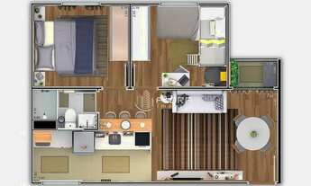 Imagem 7: Apartamento com 2 dormitórios à venda, 43 m² por R$ 168.000,00 - Maria Paula - São Gonçalo