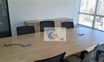 Imagem 4: Conjunto comercial de alto padrão, com 417m², mobiliado com mobílias de alto padrão, em lo