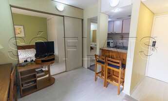 Imagem 3: Flat mobiliado próximo ao Parque do Ibirapuera para locação. Com entrada imediata e sem fi