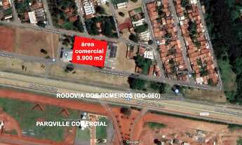 Imagem 2: ÁREA Comercial frente a Rodovia dos Romeiros GO-060 e Condomínio Parqville