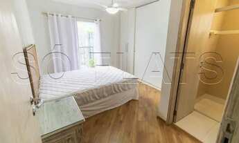 Imagem 4: Flat disponível para locação na Vila Nova Conceição totalmente equipado para sua estadia